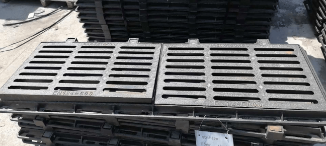 休宁球墨铸铁连体双篦展示